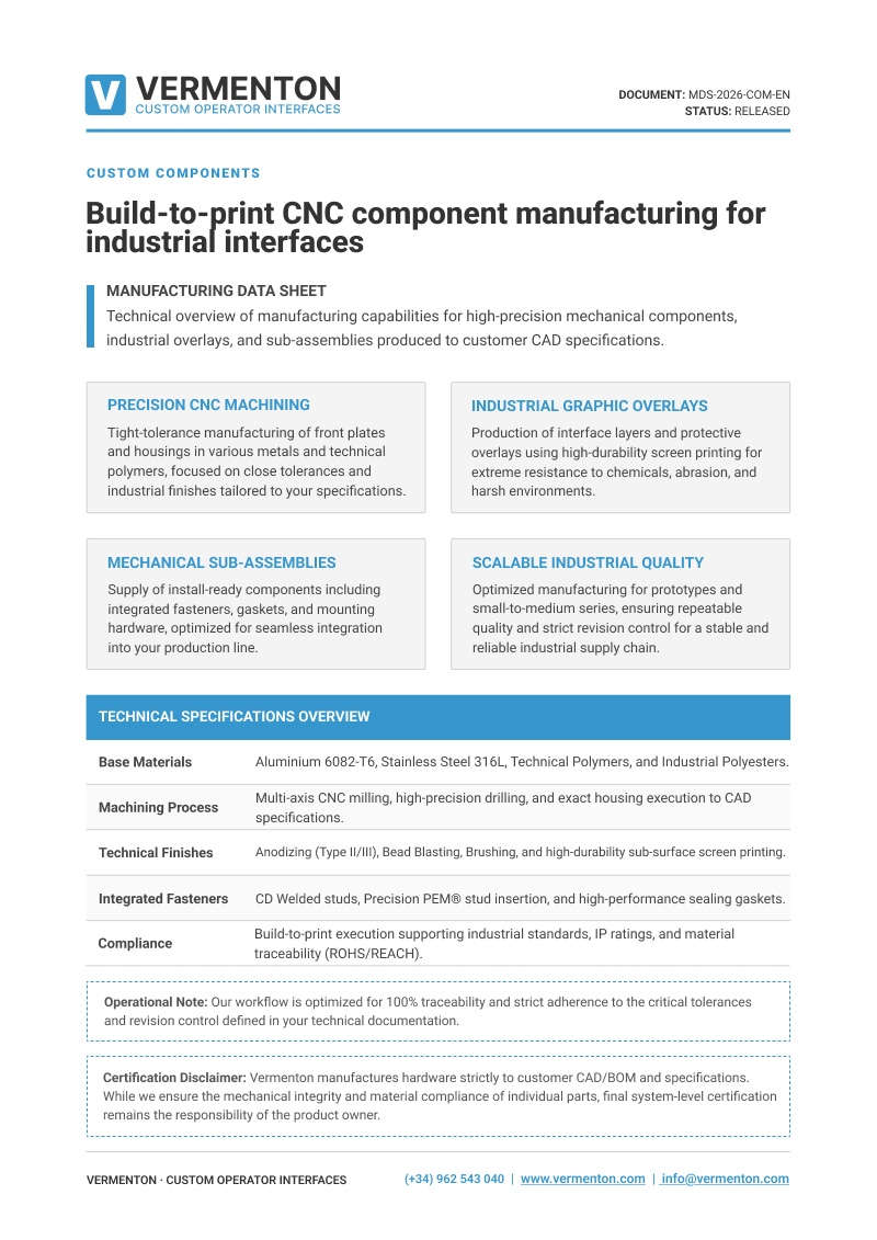 Components one-pager preview